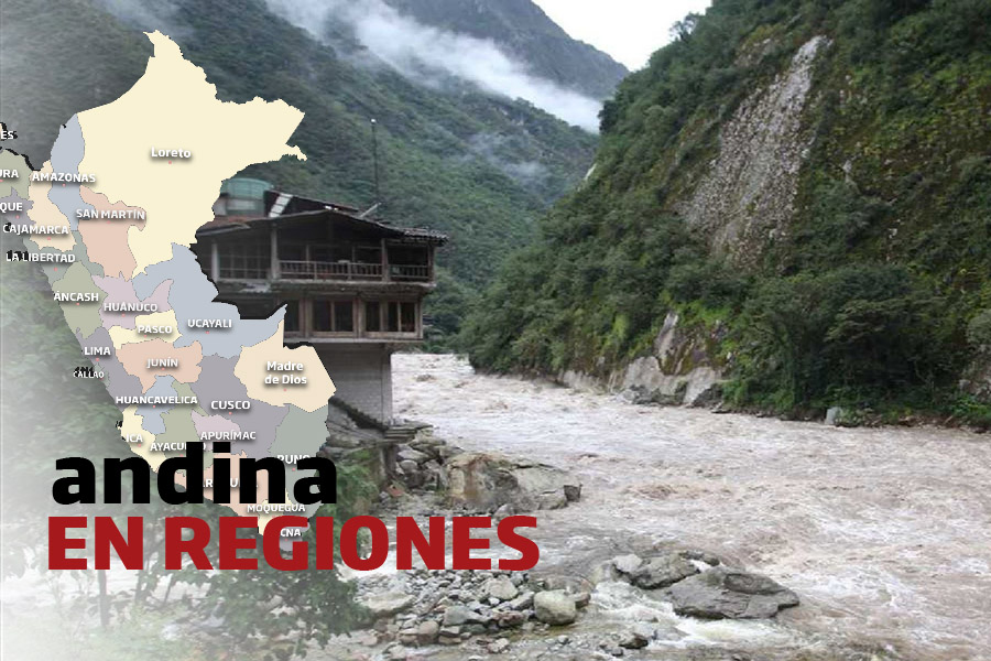 Andina en Regiones: ríos de Machu Picchu Pueblo tendrán defensa ribereña